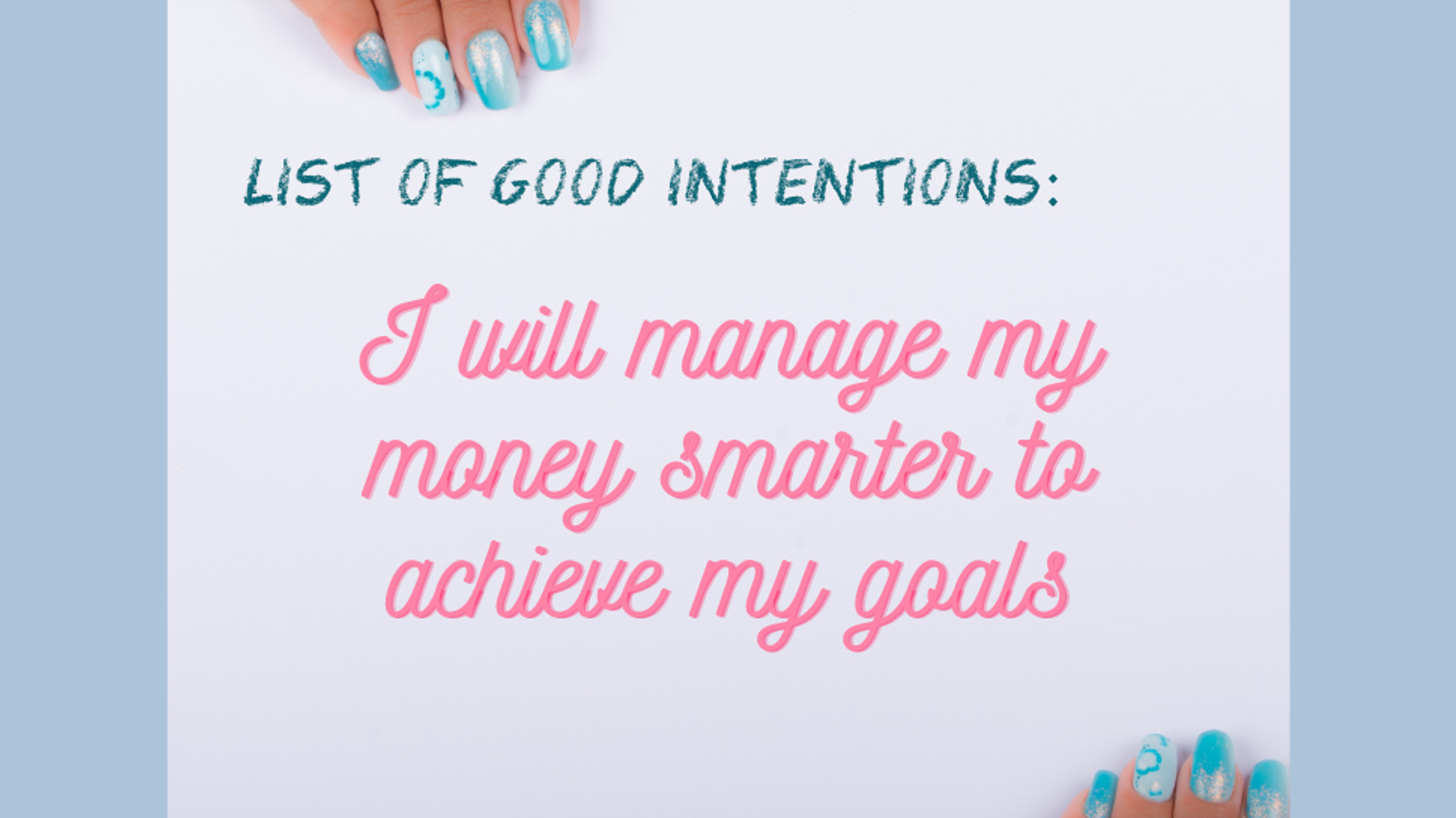 List Of Intentions Website